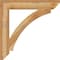 Ekena Millwork Thorton Slat Rough Sawn Bracket, Western Red Cedar, 6"W x 40"D x 40"H BKT06X40X40THR06RWR - alternate 3